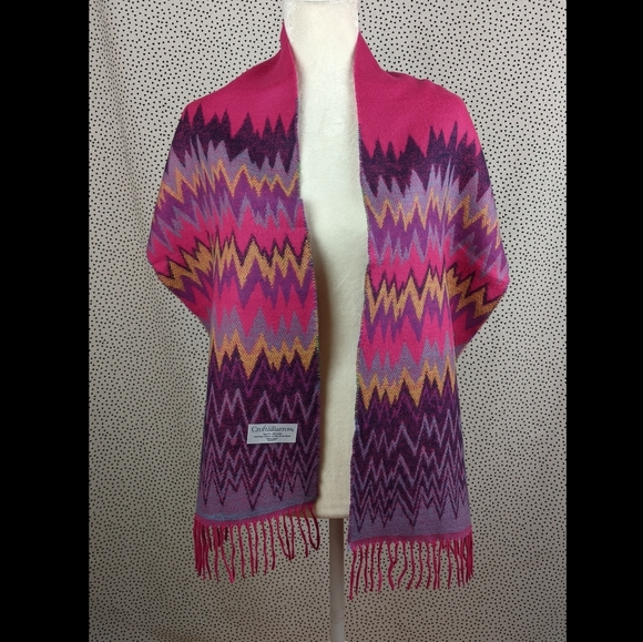 Croft & Barrow Zig-Zag Scarf - Picture 3 of 7